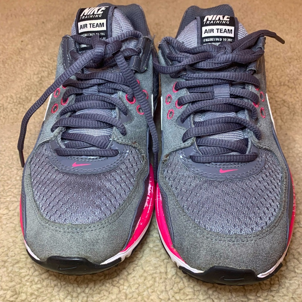 Nike Air Max Team Training Athletic Shoes Women's Size 6 Just Do It 407862-002